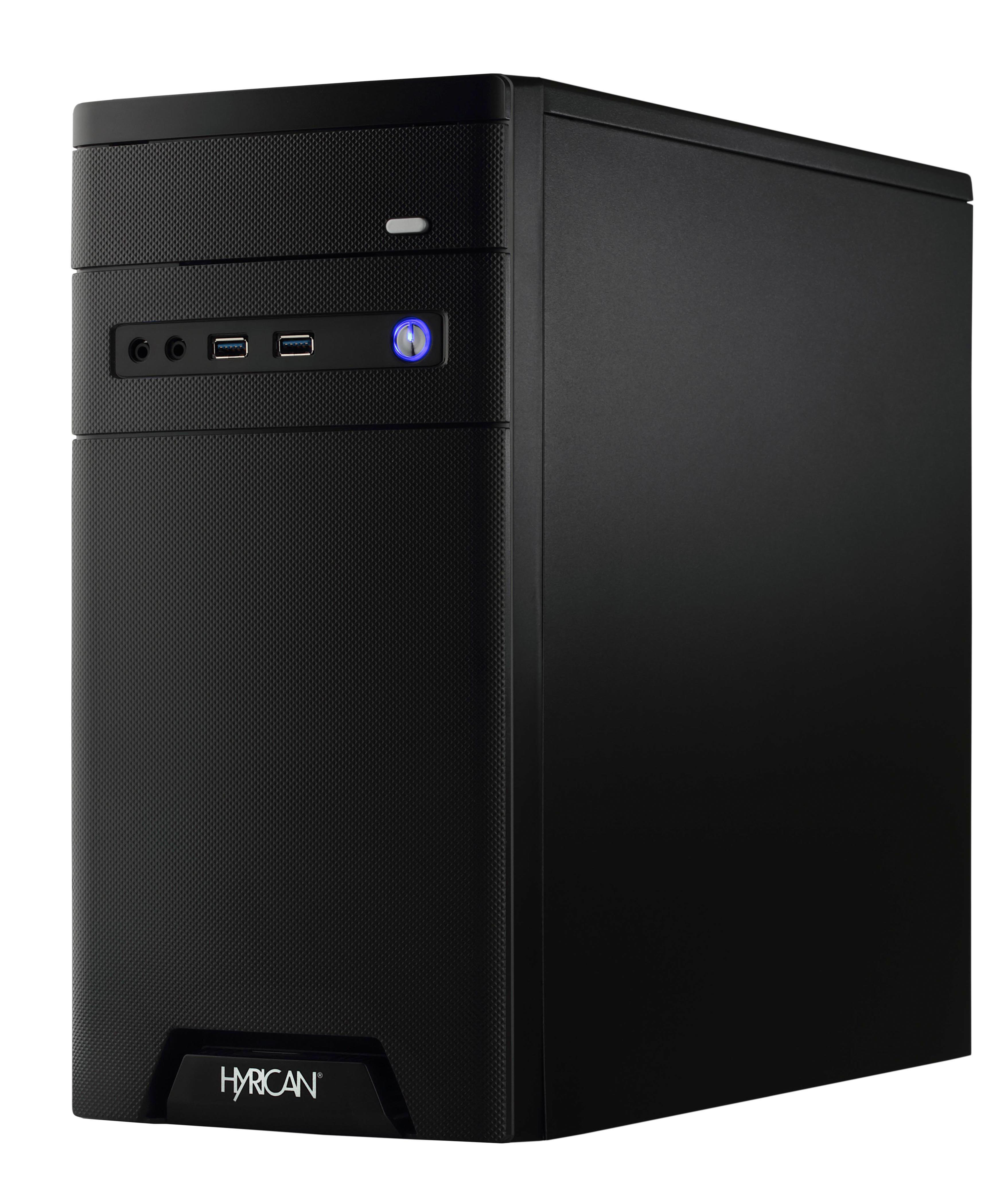 HYRICAN CYBERGAMER 6169 BLACK - Intel® Core™ i5 i5-8400 - 8 GB - 120 GB - AMD Radeon™ RX 580 - Windows 10