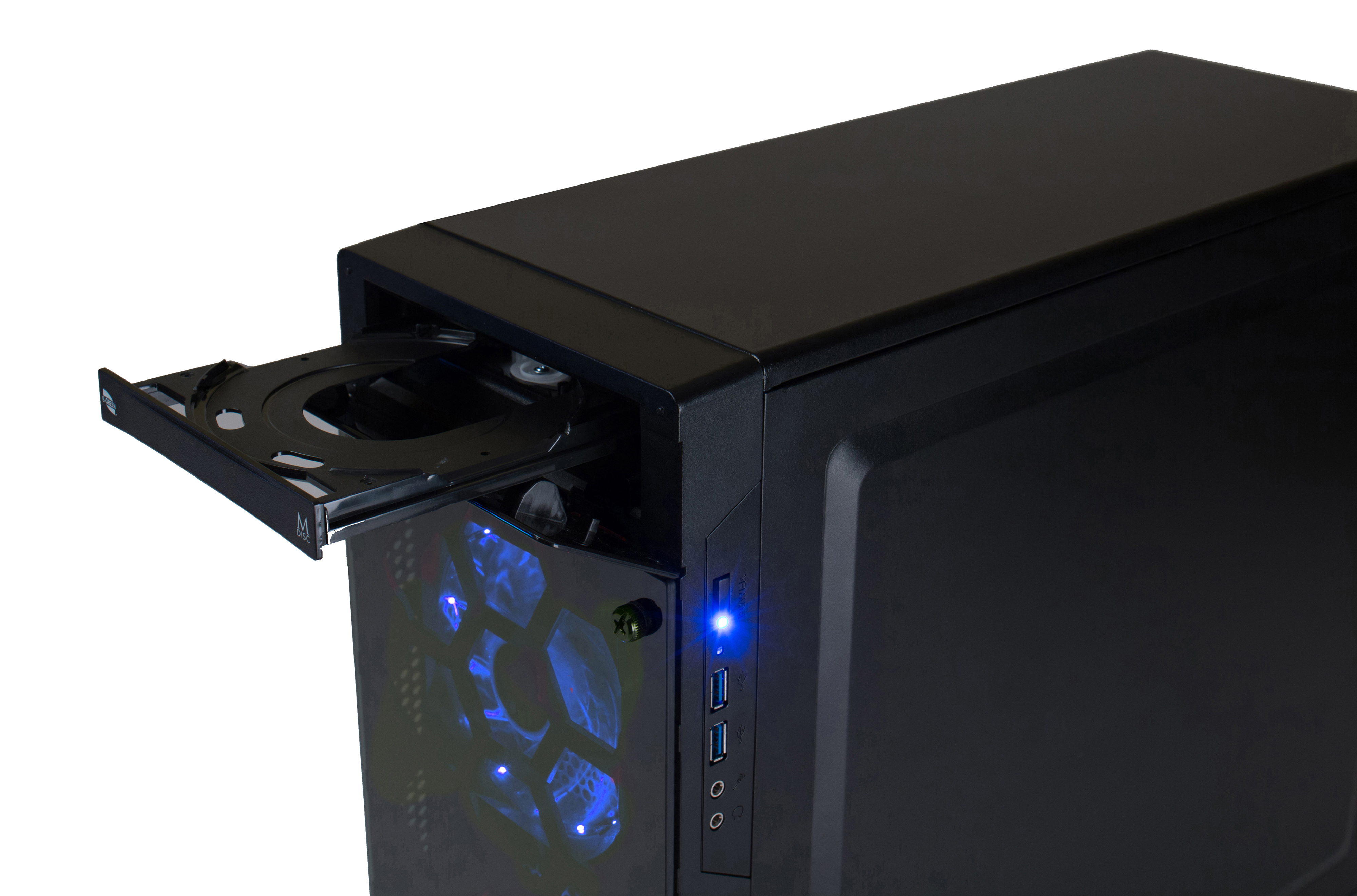 HYRICAN STRIKER 6158 BLUE RYZEN 5 2600/16GB/240GB/2TB - AMD Ryzen™ 5 2600 - 16 GB - 240 GB - AMD Radeon™ RX 580 - Windows 10