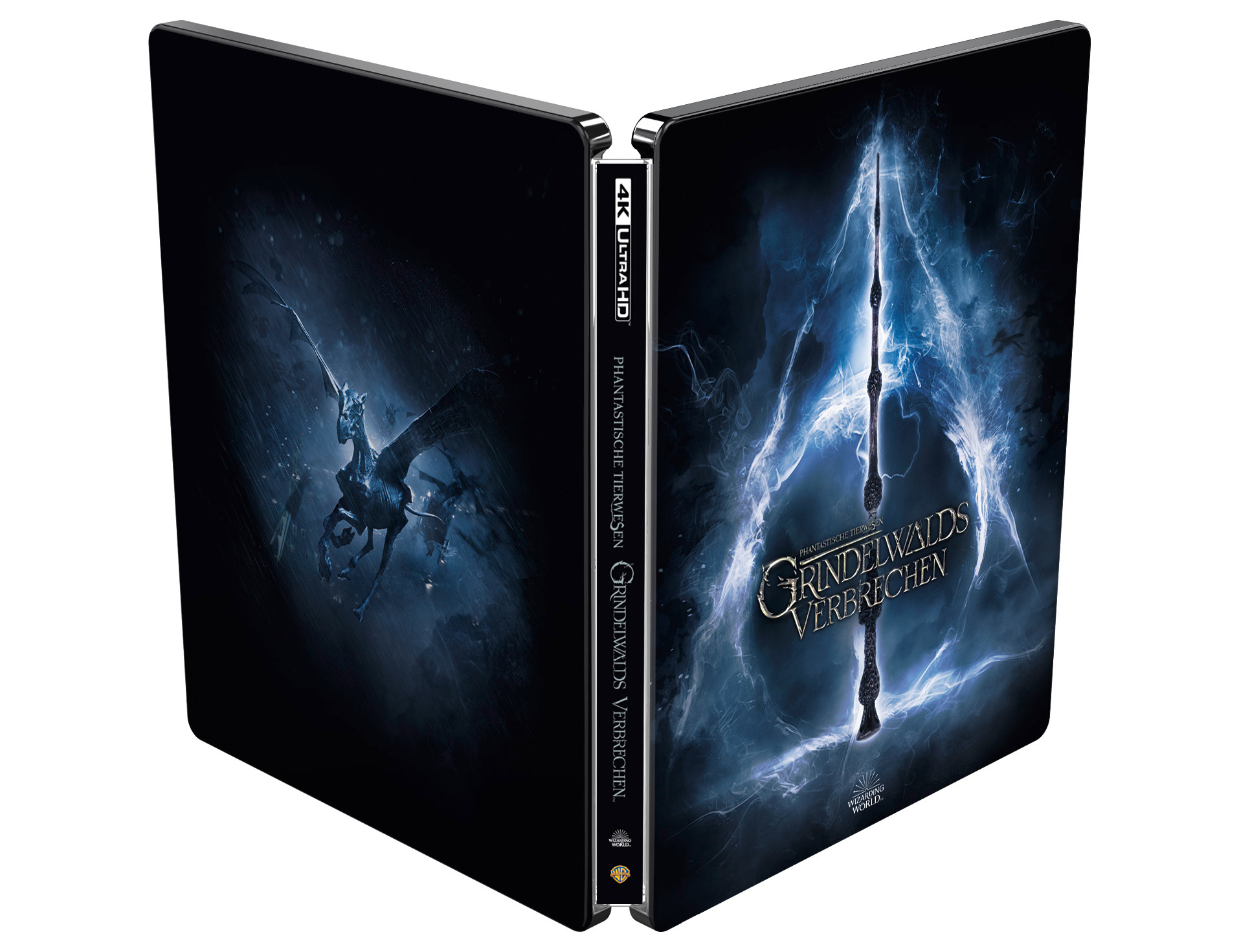 Phantastische Tierwesen 2 - Grindelwalds Verbrechen (Exklusives Steelbook) Extended Cut 4K Ultra HD Blu-ray + Blu-ray