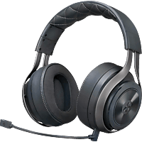LUCIDSOUND LS41, Over-ear Headset Schwarz/Silber