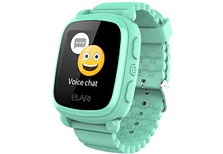 Smartwatch | Elari KidPhone 2, Para niños, 1.4", GPS, Bluetooth, IP54, Botón SOS, Verde