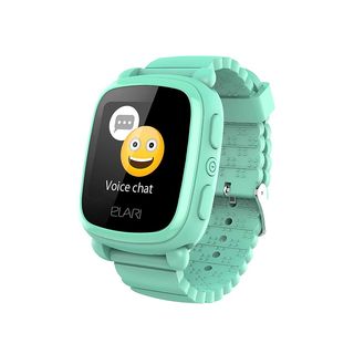 Smartwatch infantil - Elari KidPhone 2, 1.4", GPS, Bluetooth, IP54, Botón SOS, Verde