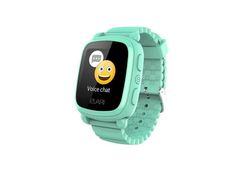 Smartwatch infantil  Elari KidPhone 2, 1.4, GPS, Bluetooth, IP54, Botón  SOS, Verde