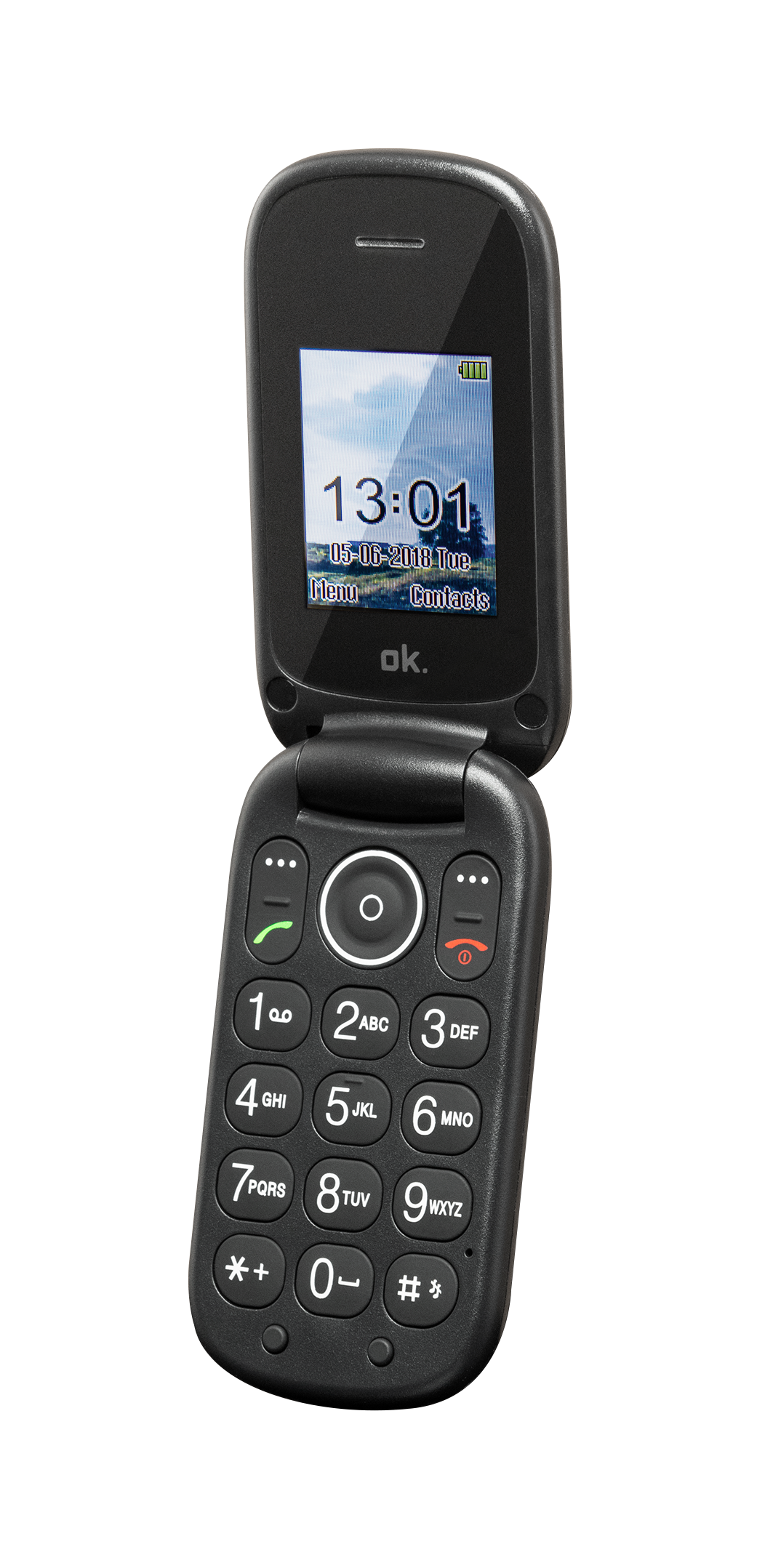 OK. OMP 50 Seniorenhandy, Schwarz