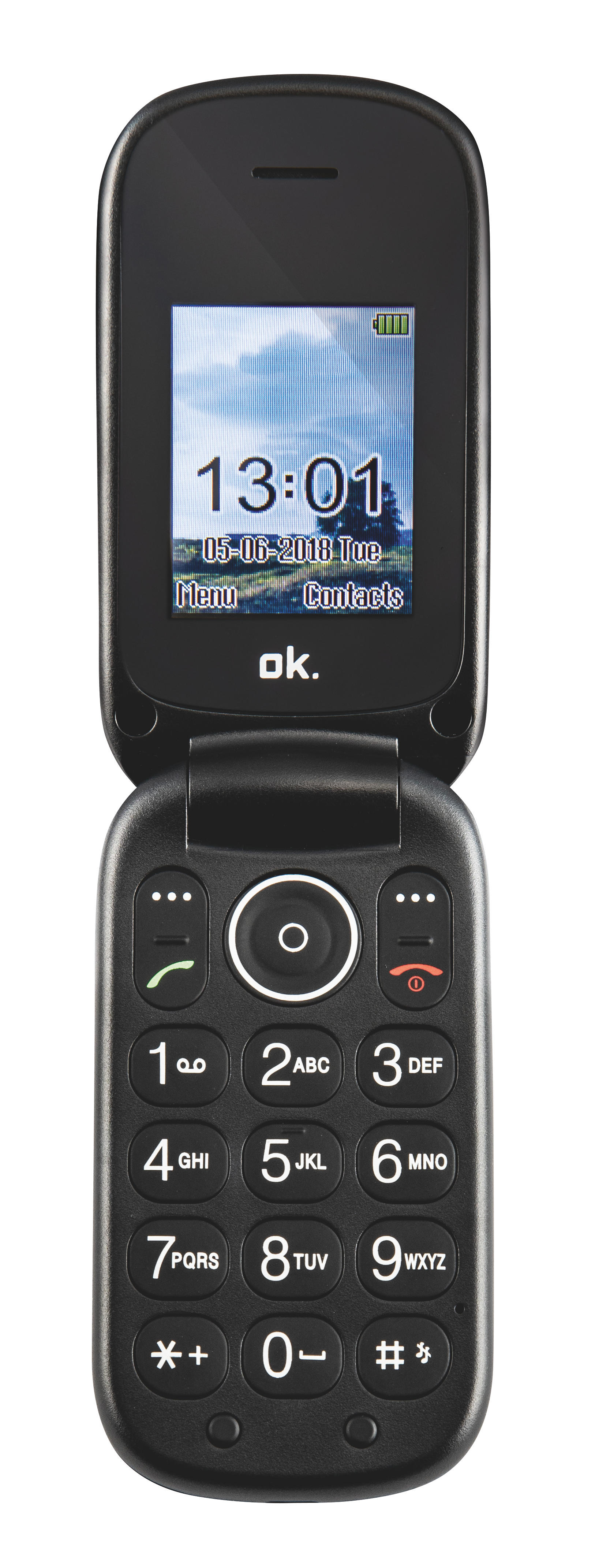 OK. OMP 50 Seniorenhandy, Schwarz