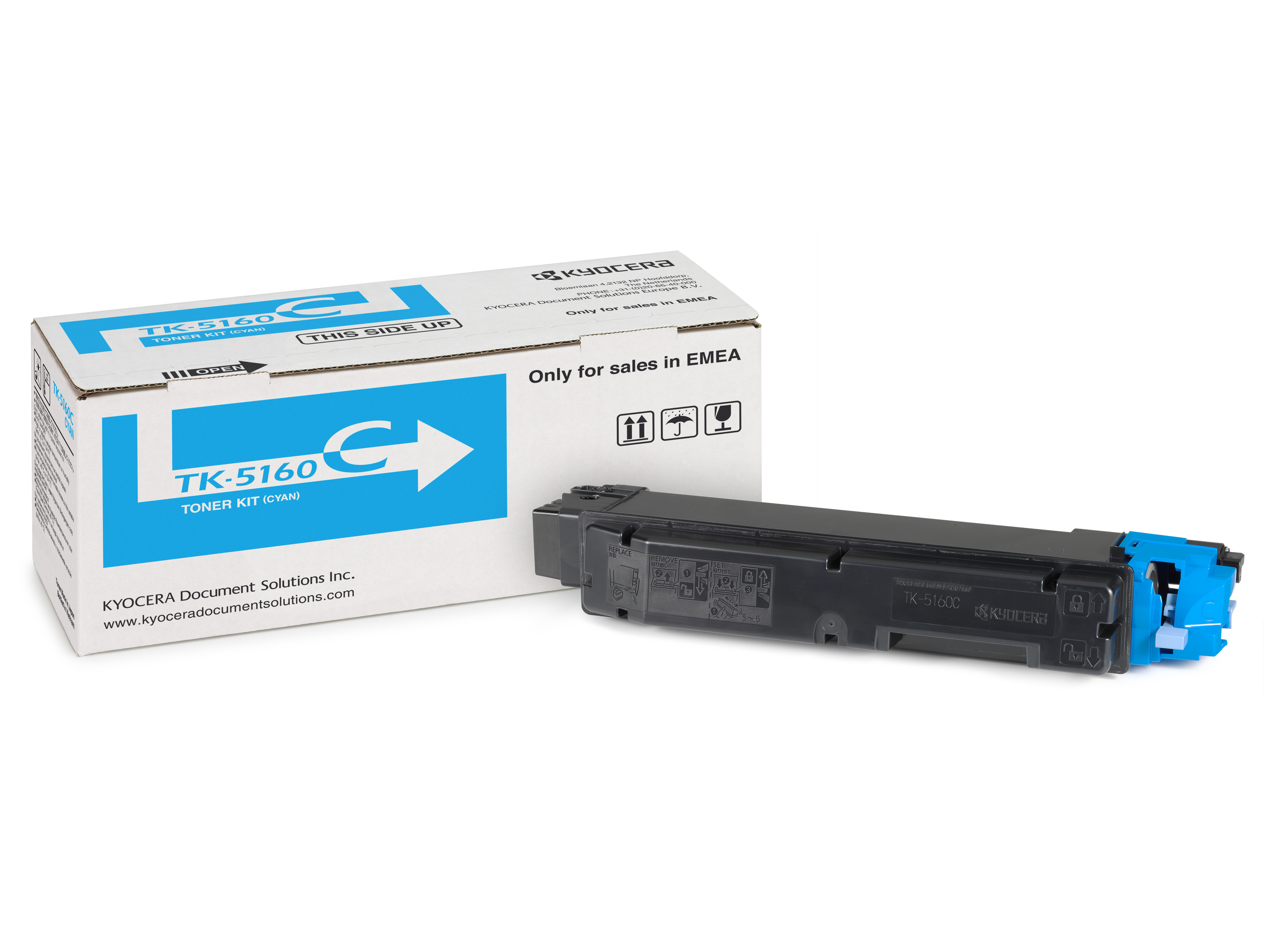 Tóner - Kyocera, 1T02NTCNL0 / TK-5160C TONER-KIT CYA