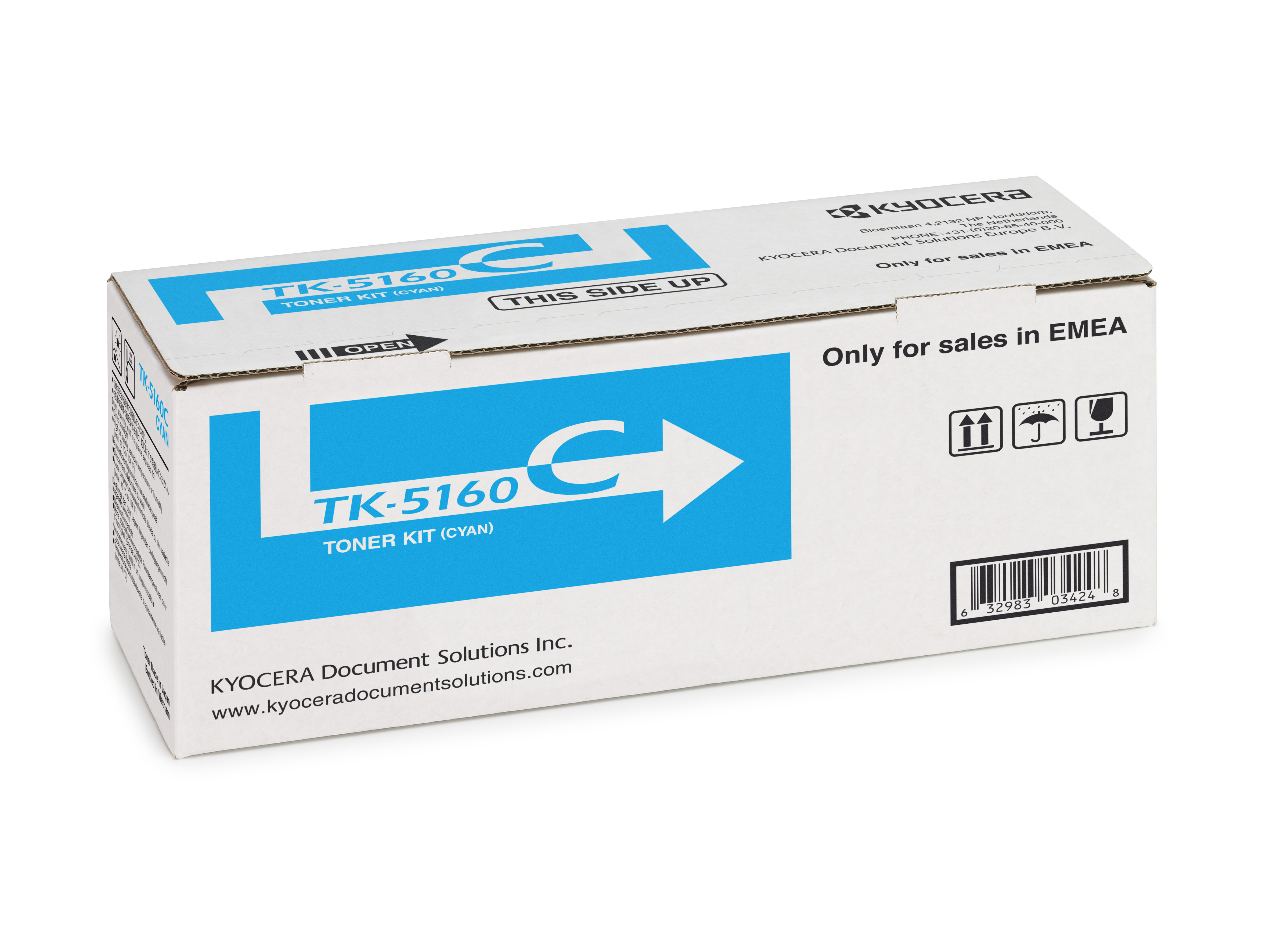 Tóner - Kyocera, 1T02NTCNL0 / TK-5160C TONER-KIT CYA