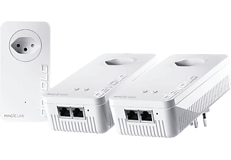 DEVOLO Magic 2 WiFi 2-1-3 + Norton Security Standard 3.0 - Adaptateur Powerline (Blanc)