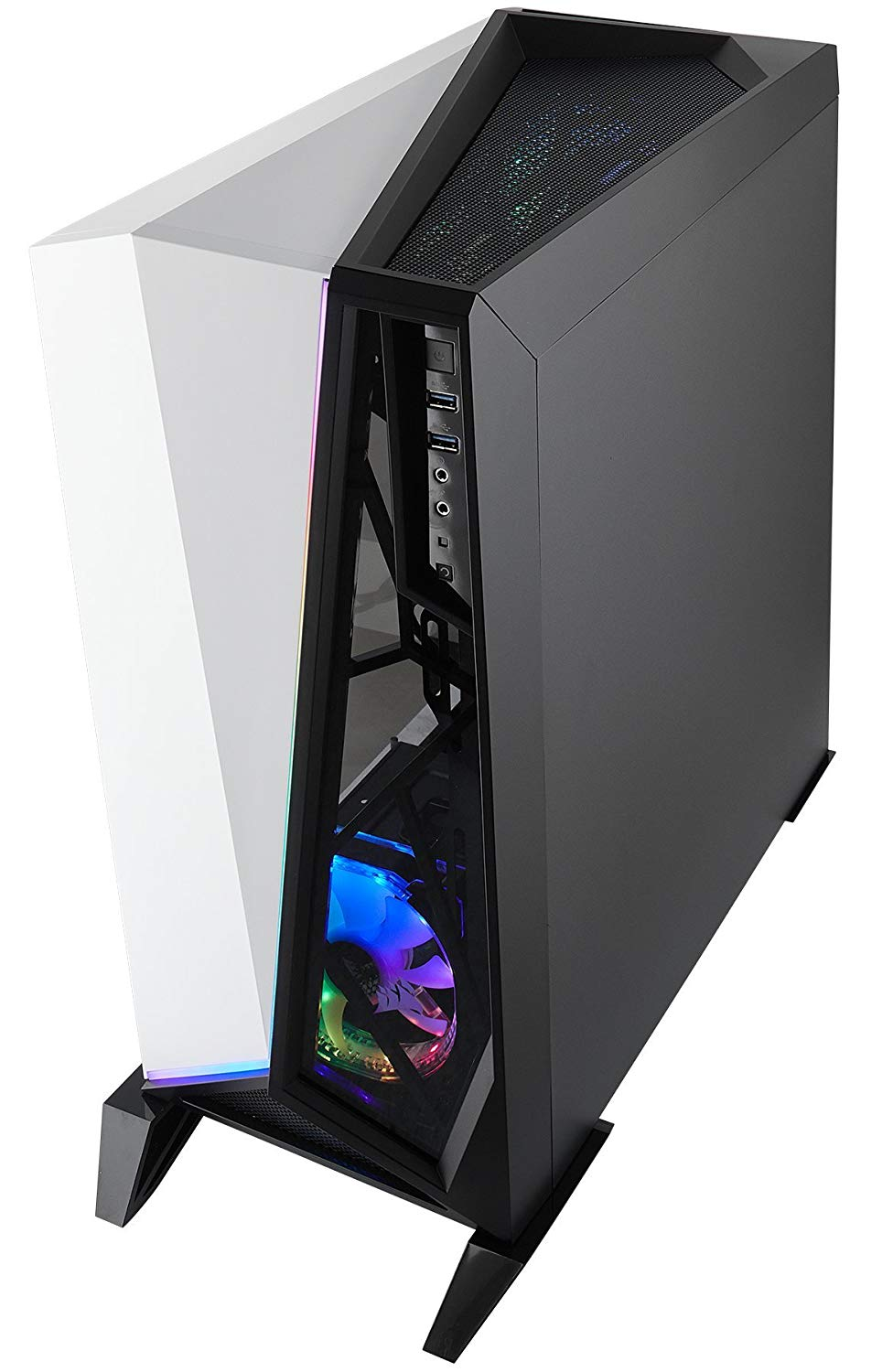 CORSAIR Carbide Series SPEC-OMEGA RGB PC-Gehäuse, Weiß