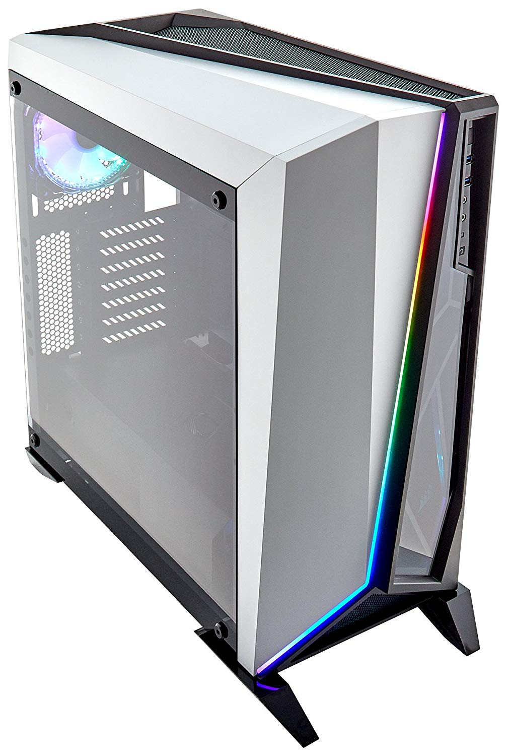 CORSAIR Carbide Series SPEC-OMEGA RGB PC-Gehäuse, Weiß
