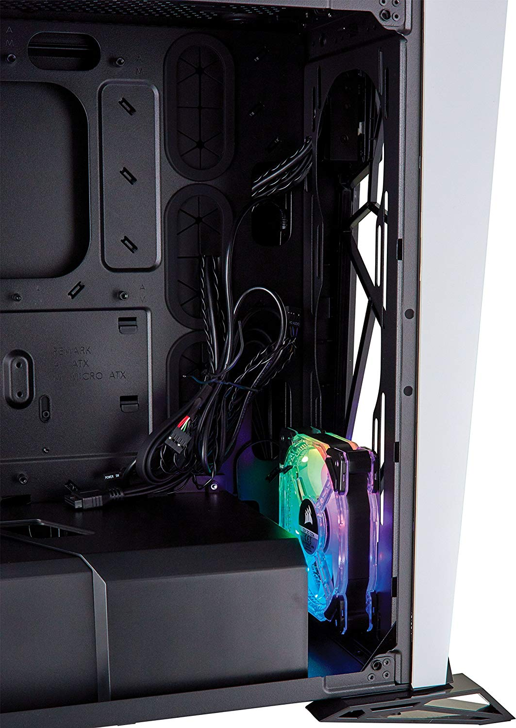 CORSAIR Carbide Series SPEC-OMEGA RGB PC-Gehäuse, Weiß