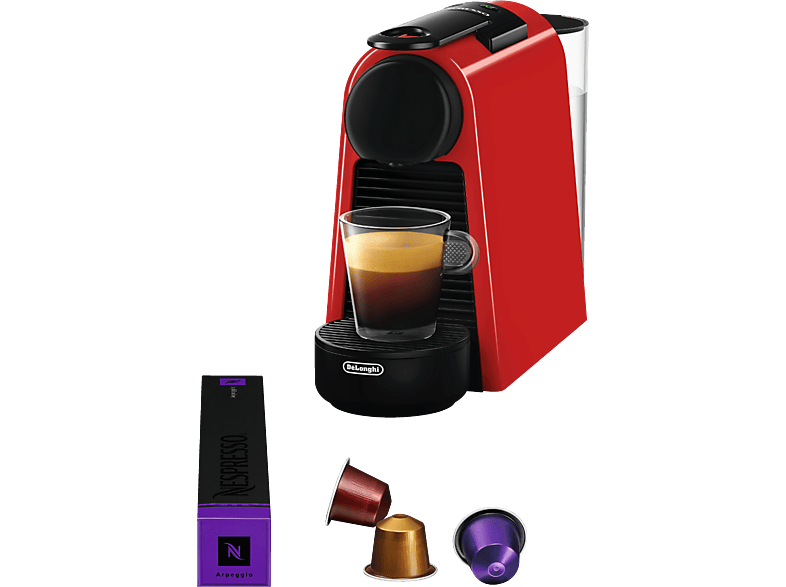 DE-LONGHI 132191750 | Machine Nespresso (Rouge) | MediaMarkt