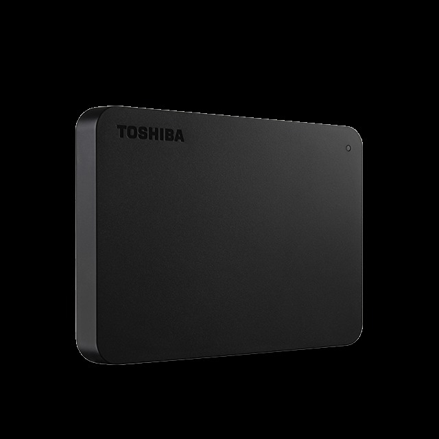 extern, TOSHIBA 1 Zoll, TB Exclusive HDD, 2,5 Festplatte, Schwarz Canvio Basics