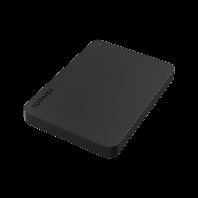 TOSHIBA Canvio Basics Exclusive Festplatte, 1 TB HDD, 2,5 Zoll, extern, Schwarz