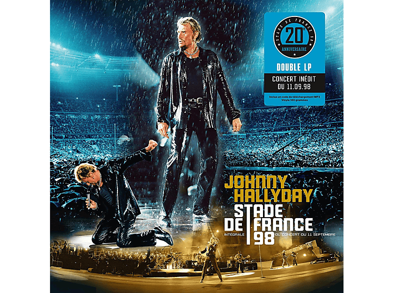 Johnny Hallyday - Stade De France '98 (20e Anniversaire) Vinyl