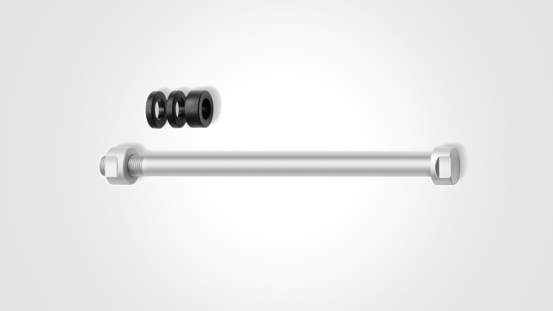 TACX 10 mm E-Thru T-1706  Steckachse für Tacx Rollentrainer