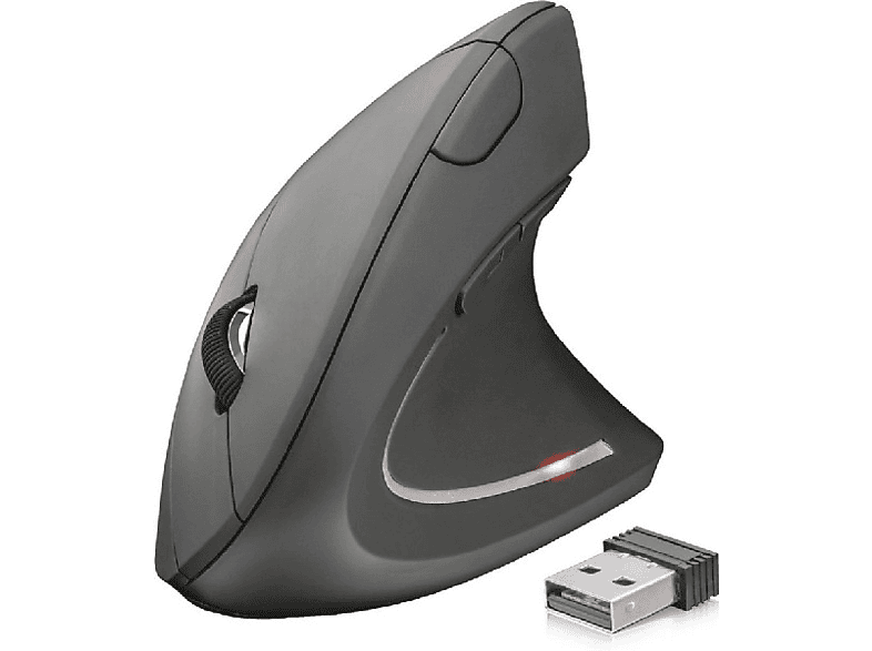 Ratón inalámbrico - Trust 22879 Verto Wireless Ergonomic Mouse