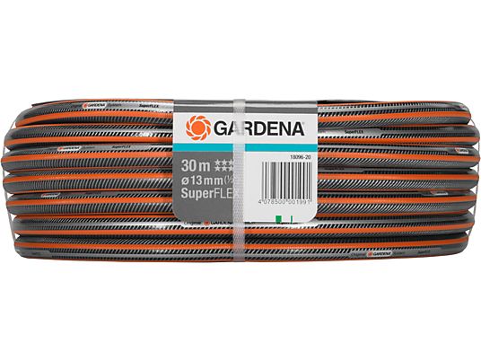 GARDENA 18096-20 Premium SuperFLEX - Schlauch (Schwarz/Orange)