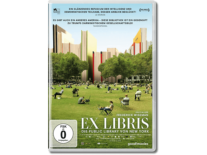 EX LIBRIS-DIE PUBLIC LIBRARY YORK DVD NEW VON