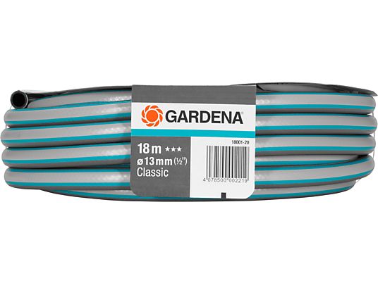 GARDENA 18002-20 Classic - Tuyau d'arrosage (Gris/Bleu)