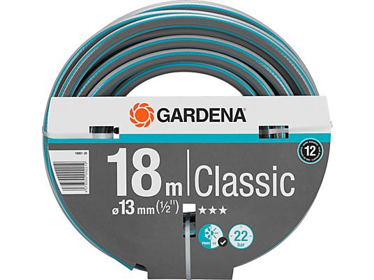 GARDENA 18002-20 Classic - Tubo (Grigio/Blu)