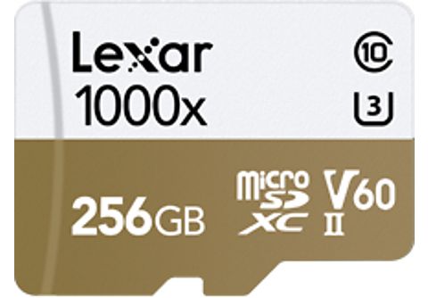 LEXAR MicroSD SDXC 256GB 1000X