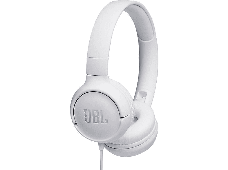 Cascos JBL Tune 500, Jack 3.5 mm, Pure Bass Sound, Micrófono, Plegables,  Control volumen