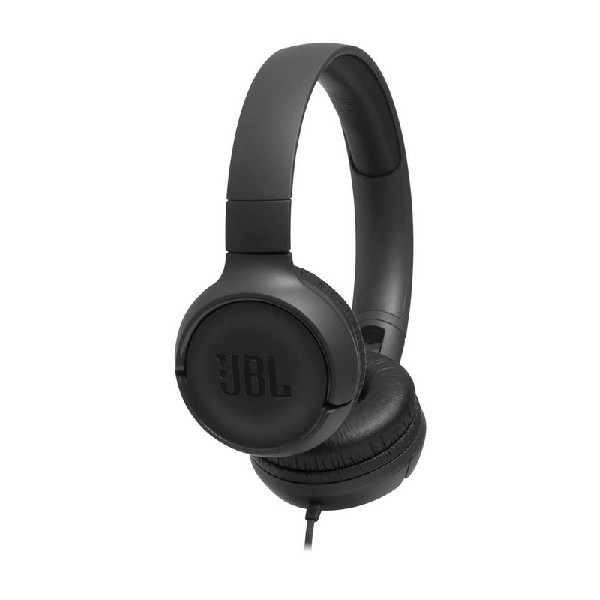 Auriculares - JBL Tune 500, De diadema, Con cable, Control volumen, Micrófono, Negro