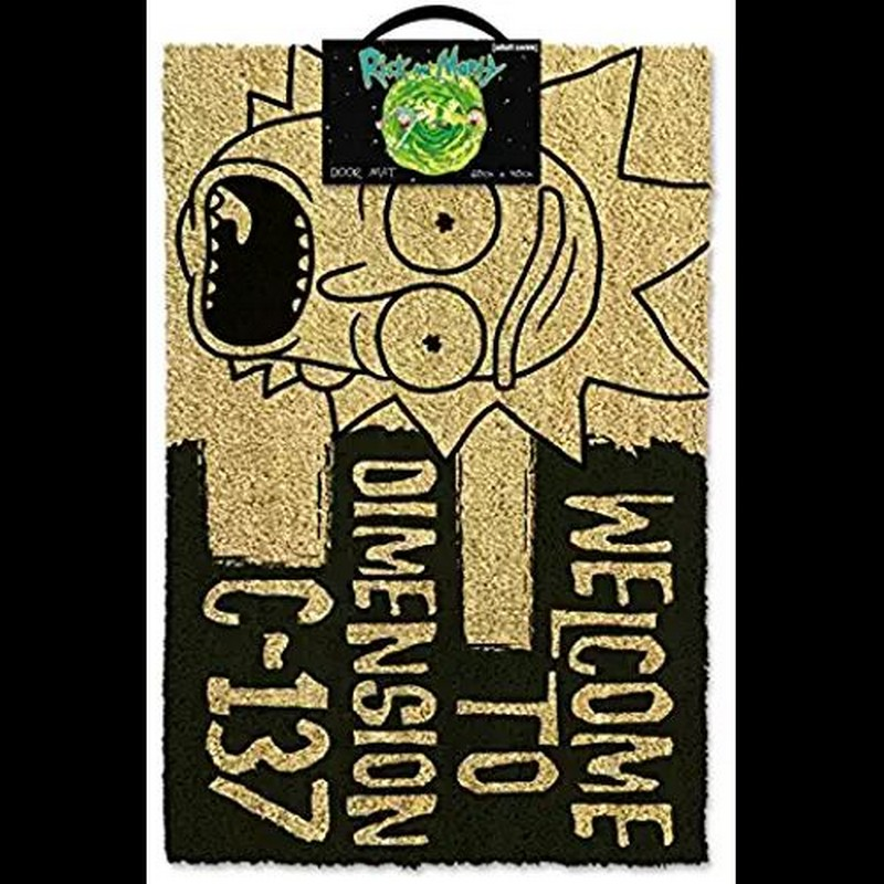 Felpudo - Sherwood Rick & Marty - Doormat Dimension C-137