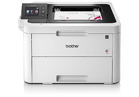 Impresora láser - Brother Hl-L3270CDw, 24 ppm, WiFi, Blanco