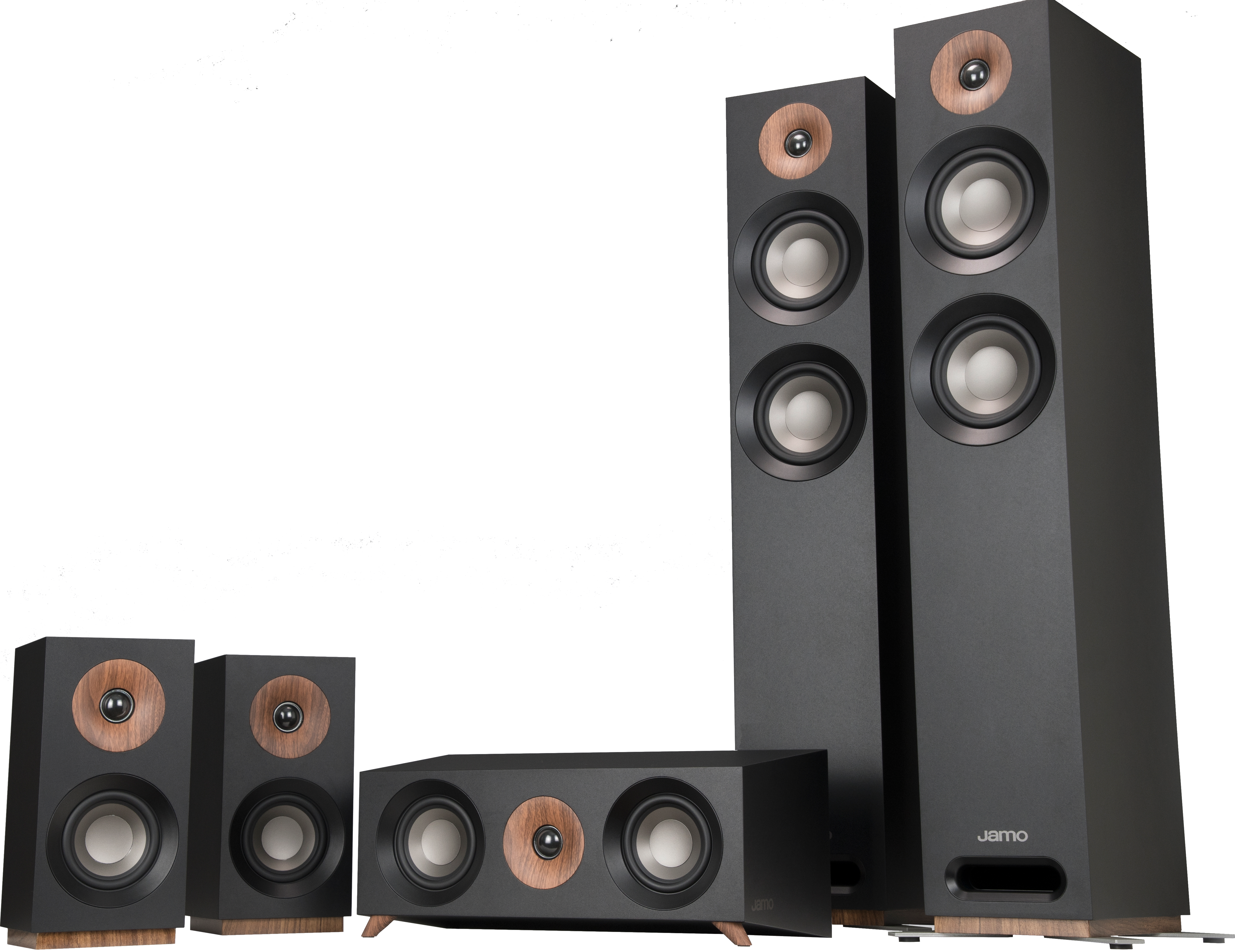 JAMO S 807 Homecinema-set Zwart