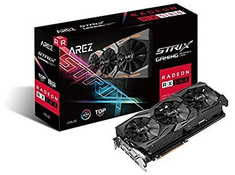 Tarjeta gráfica gaming | ASUS VGA-RX580-T8G