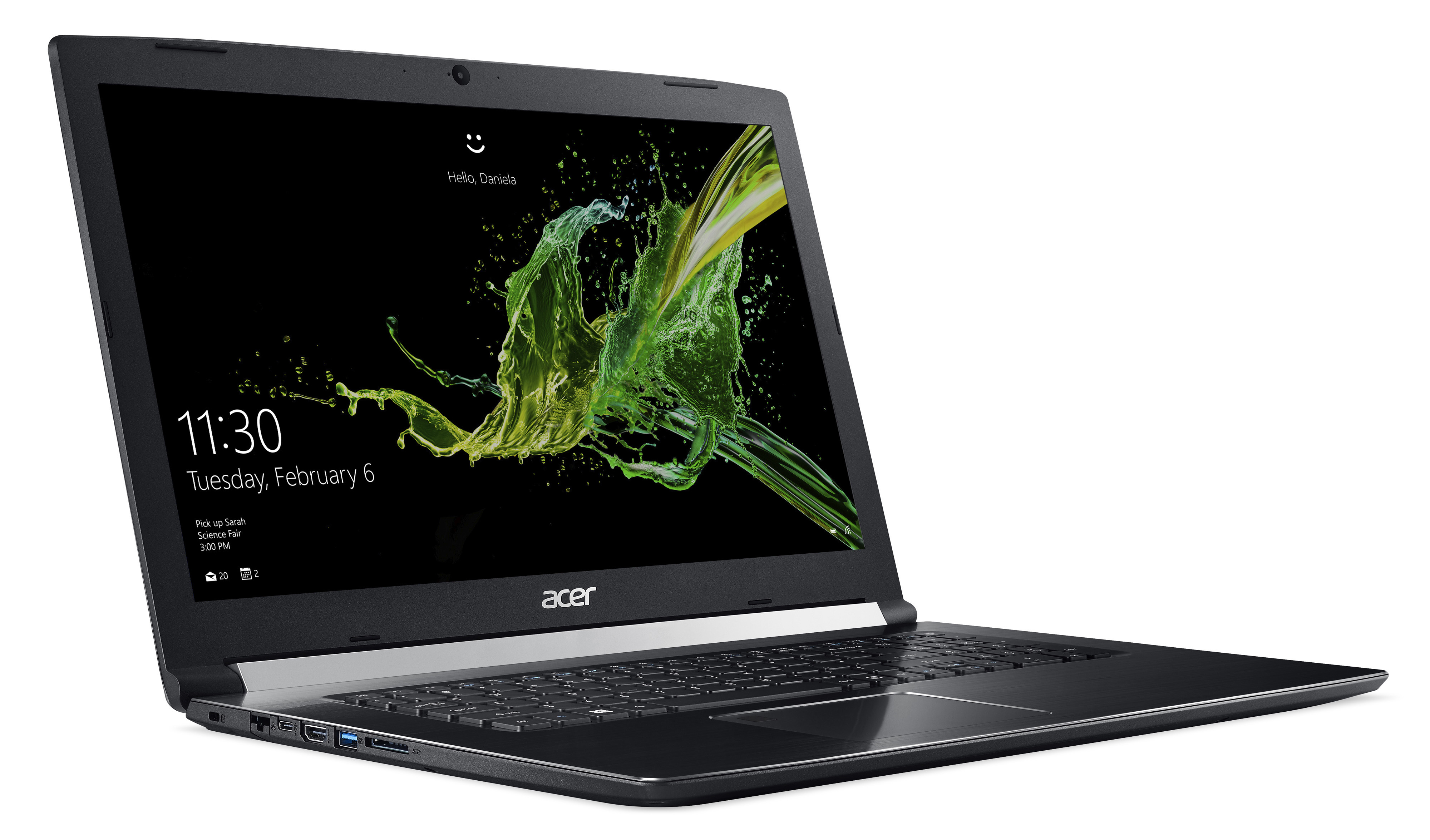 ACER Aspire 7 A717-72G-7136 - 17,3 Zoll - Intel® Core™ i7 i7-8750H - 8 GB - 512 GB - NVIDIA GeForce® GTX 1050 - Windows 10 Home (64 Bit)