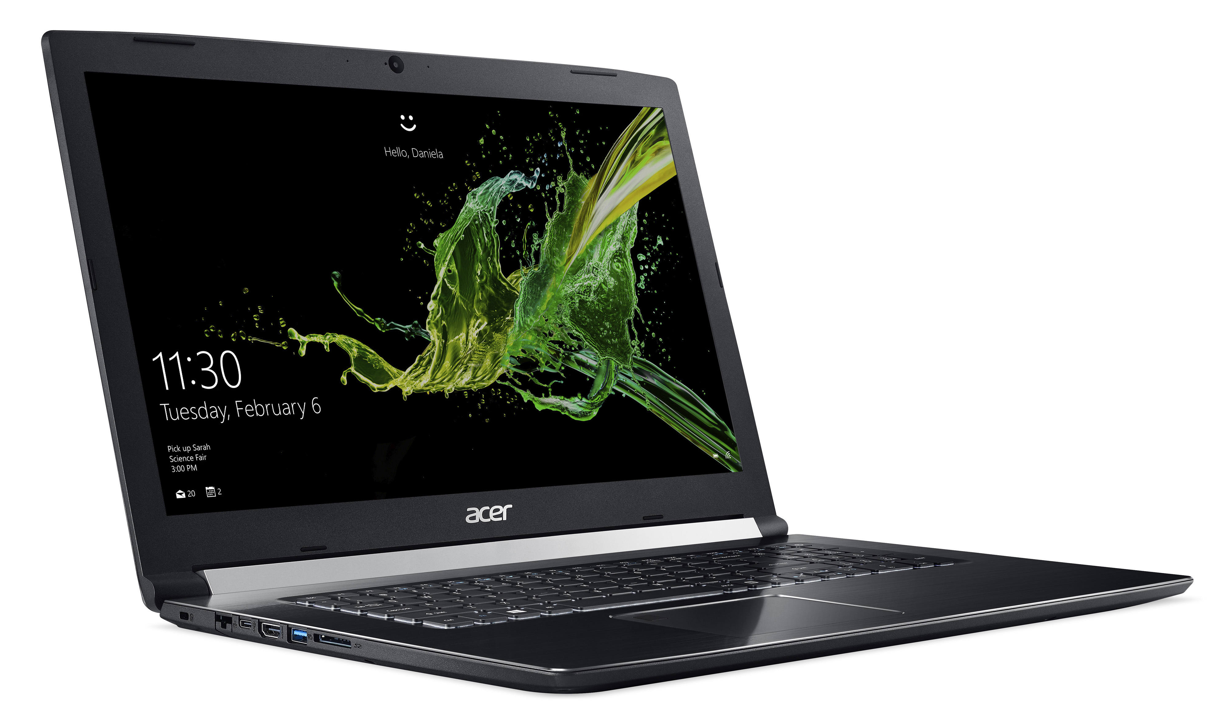 ACER Aspire 7 A717-72G-7136 - 17,3 Zoll - Intel® Core™ i7 i7-8750H - 8 GB - 512 GB - NVIDIA GeForce® GTX 1050 - Windows 10 Home (64 Bit)