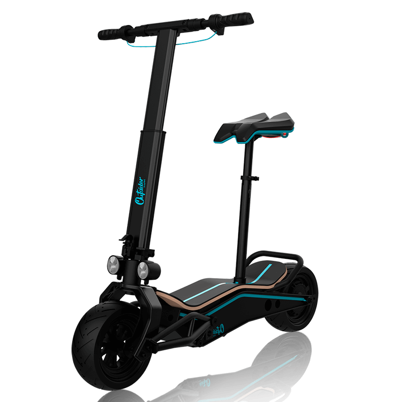 Patinete eléctrico - Cecotec DemiGod, 800W, 35km/h, Autonomía 30km, Negro