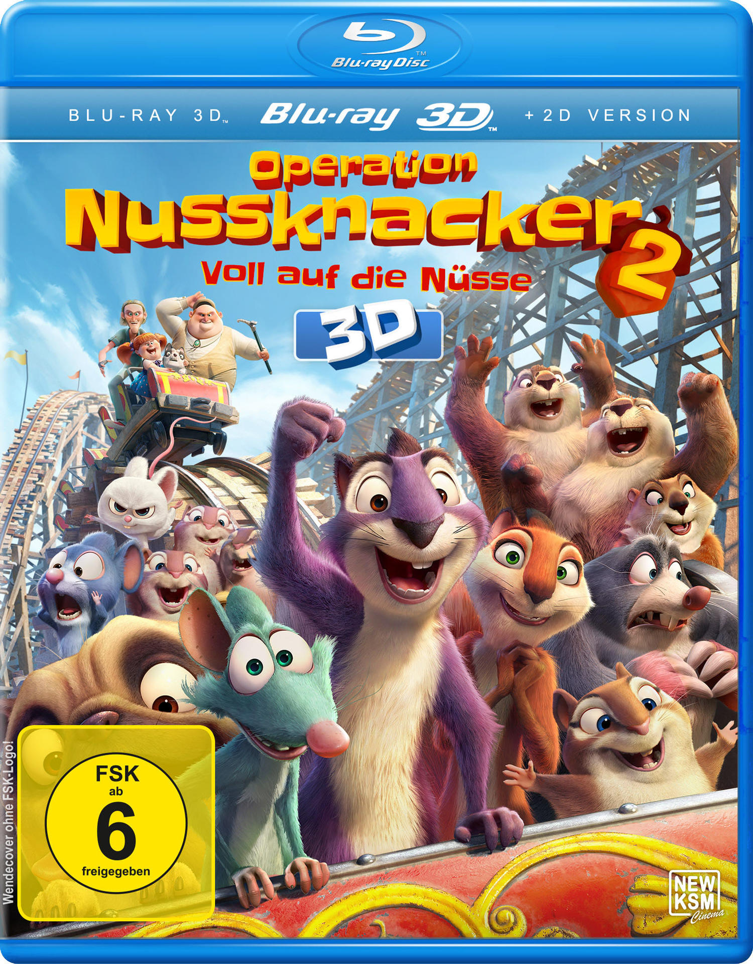 Operation Nussknacker 2 Voll Nüsse Die 3D Blu-ray Auf