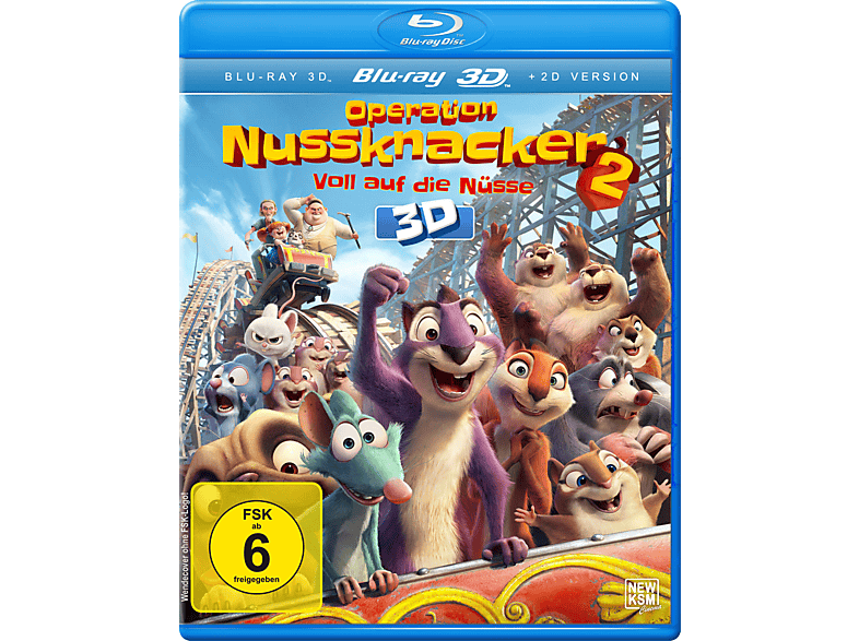 Operation Nussknacker 2 Voll Auf Die Nüsse 3D Blu-ray