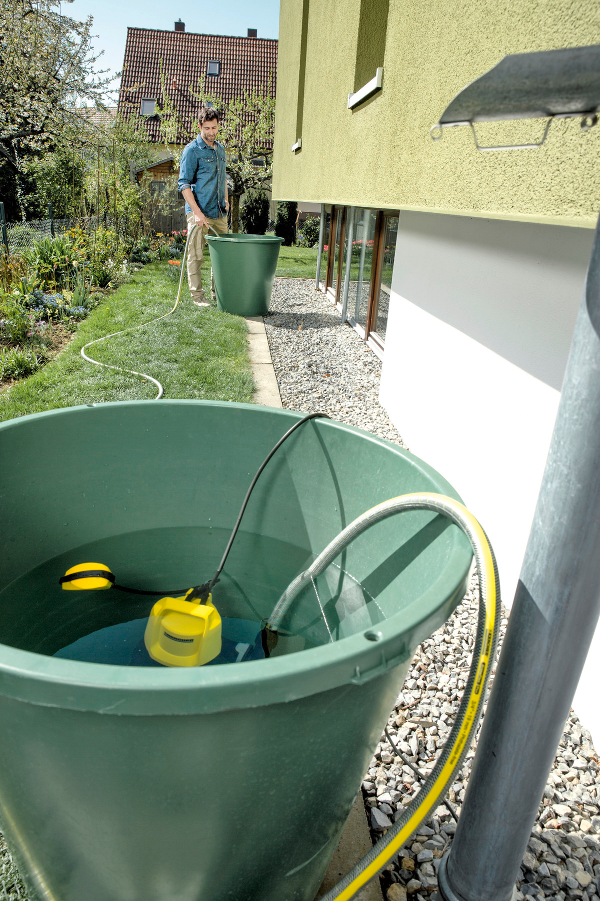 KAERCHER SP 3 Dirt - Schmutzwasser-Tauchpumpe (Schwarz/Gelb)