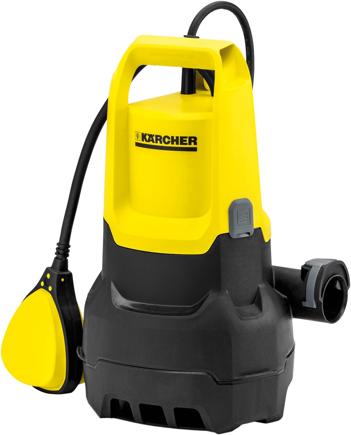 KAERCHER SP 3 Dirt - Schmutzwasser-Tauchpumpe (Schwarz/Gelb)