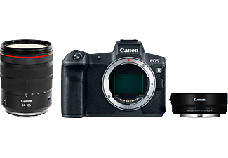 CANON EOS R + RF 24-105 mm f/4 L IS USM + EF-EOS R Mount adapter (L286) Kit