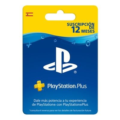 Tarjeta - Sony - PlayStation Plus Card, Suscripción 365 días/ 12 Meses, PS4/ PS3/ PS Vita