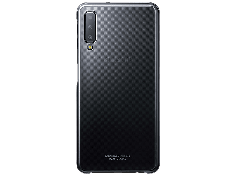 SAMSUNG Cover Gradation Galaxy A7 (2018) Zwart (EF-AA750CBEGWW)