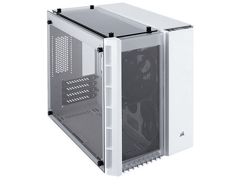 Chasis Pc - Corsair Caja Corsair Crystal 280X Cristal Templ Blanco