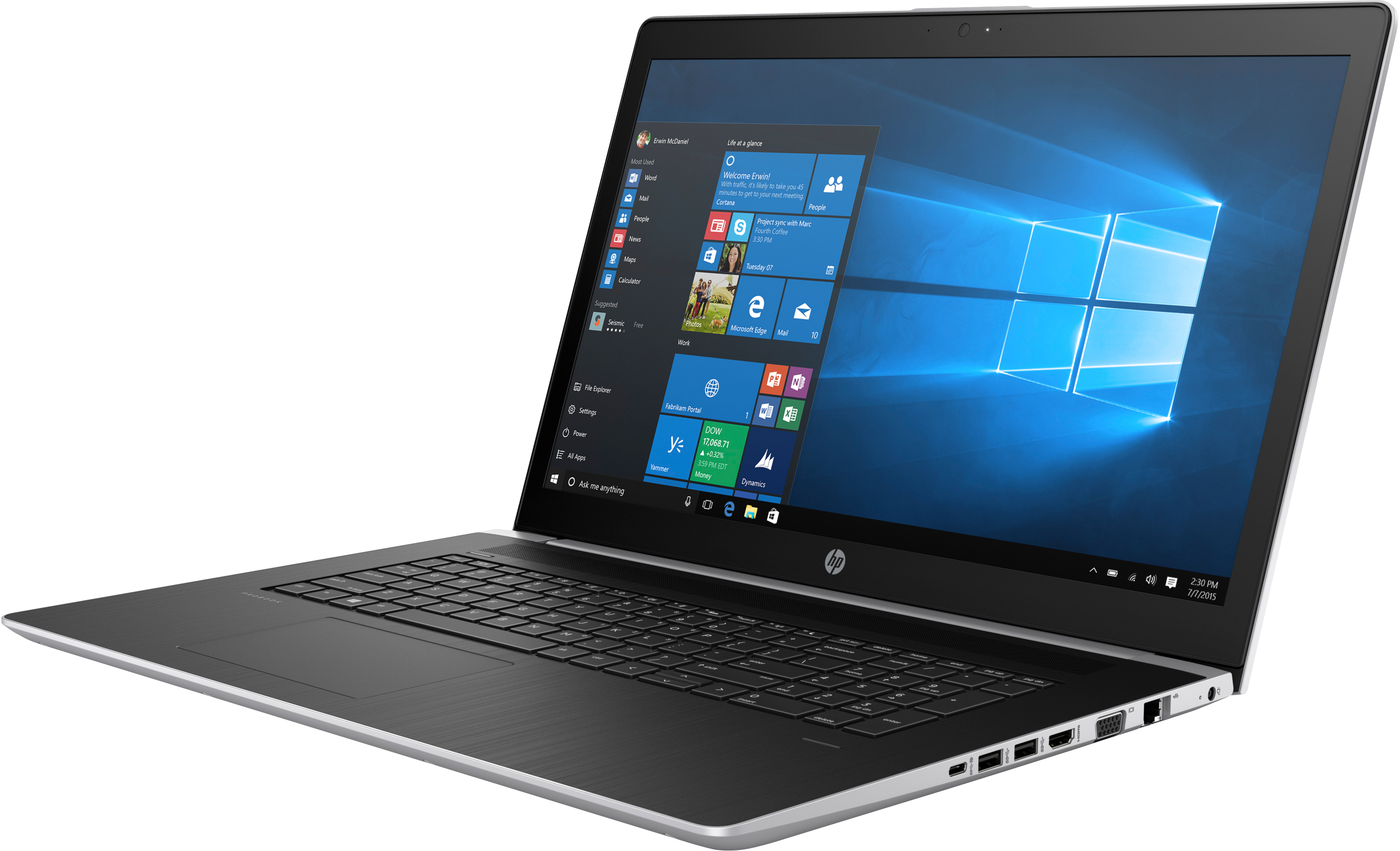 HP - B2B ProBook 470 G5 - 17,3 Zoll - Intel® Core™ i7 i7-8550U - 8 GB - 256 GB