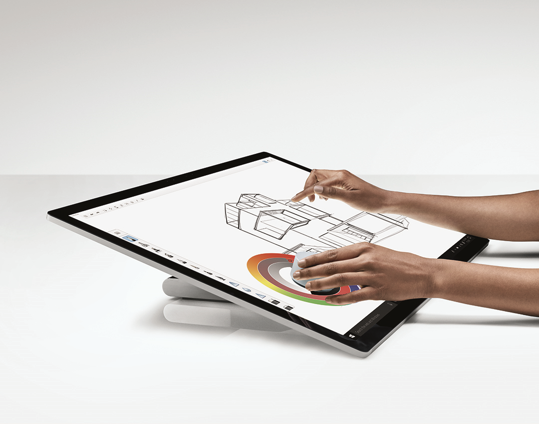 MICROSOFT Surface Studio 2 - All-in-One-PC (28 ", 2 TB SSD, Schwarz/Silber)