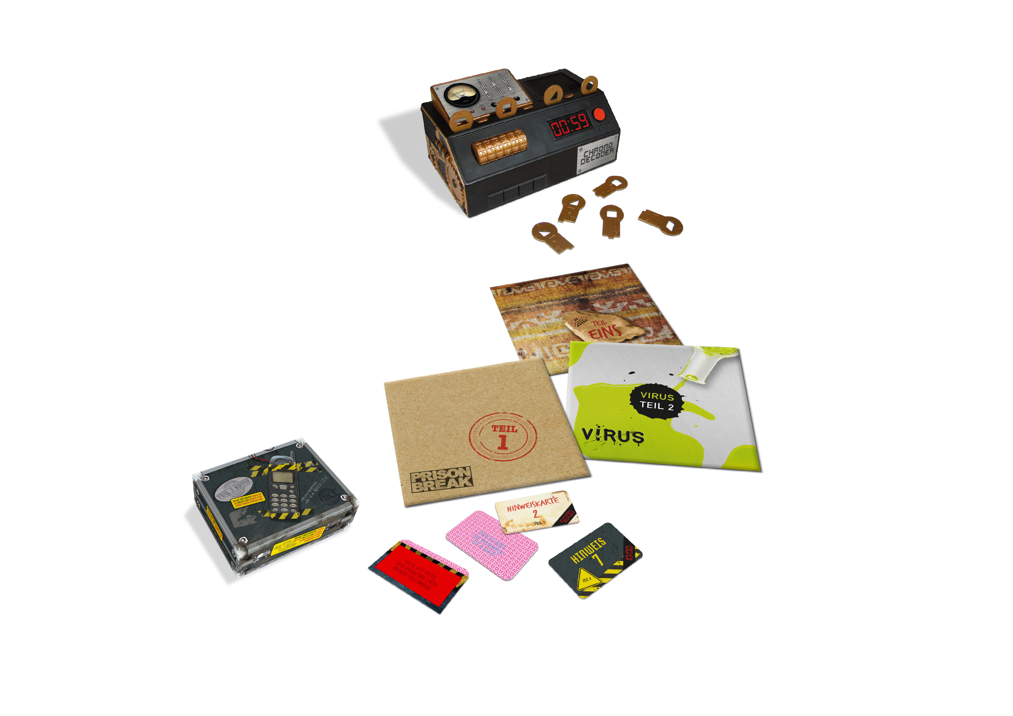 NORIS Escape Room Das Spiel Gesellschaftsspiel Mehrfarbig