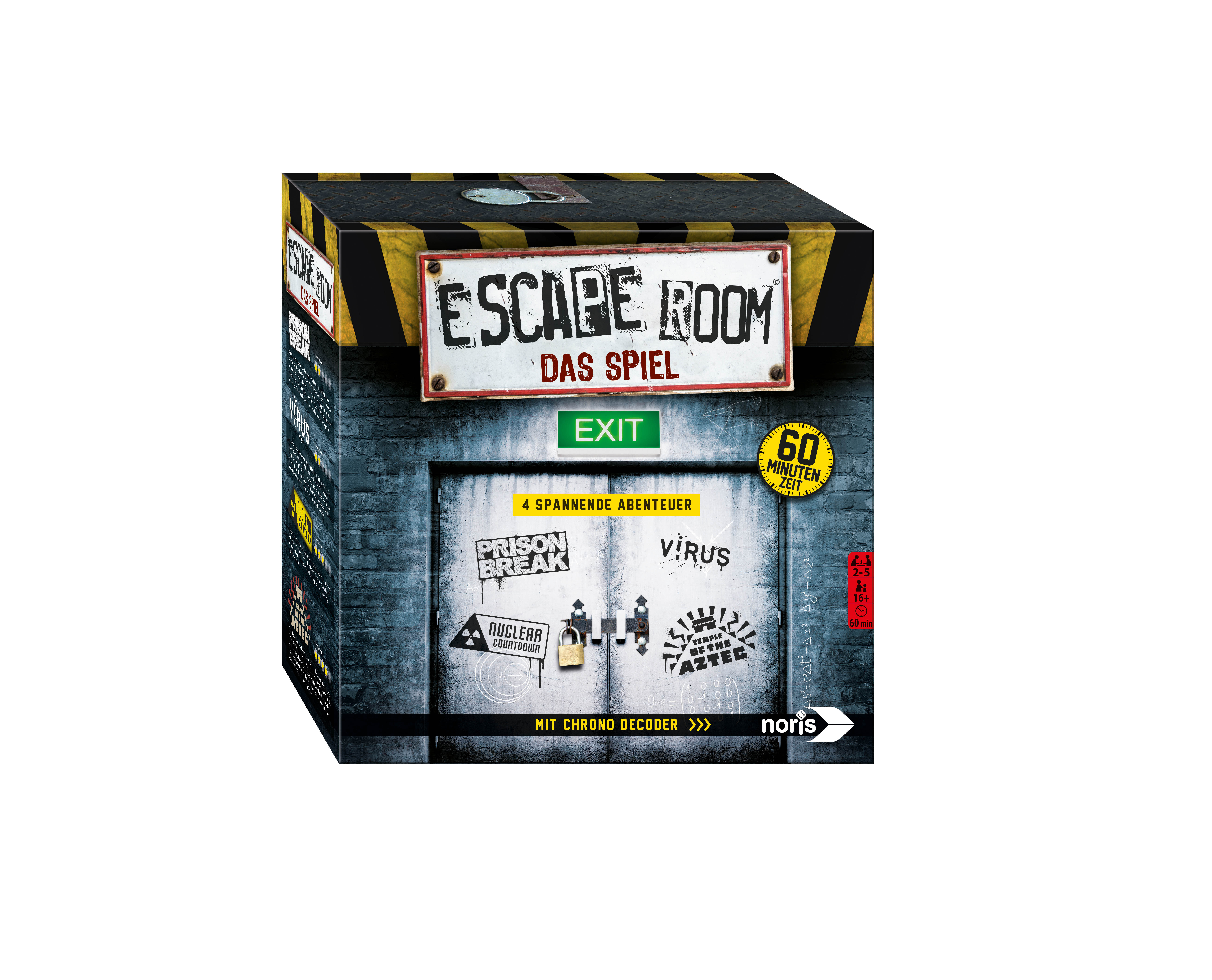 NORIS Escape Room Das Spiel Gesellschaftsspiel Mehrfarbig