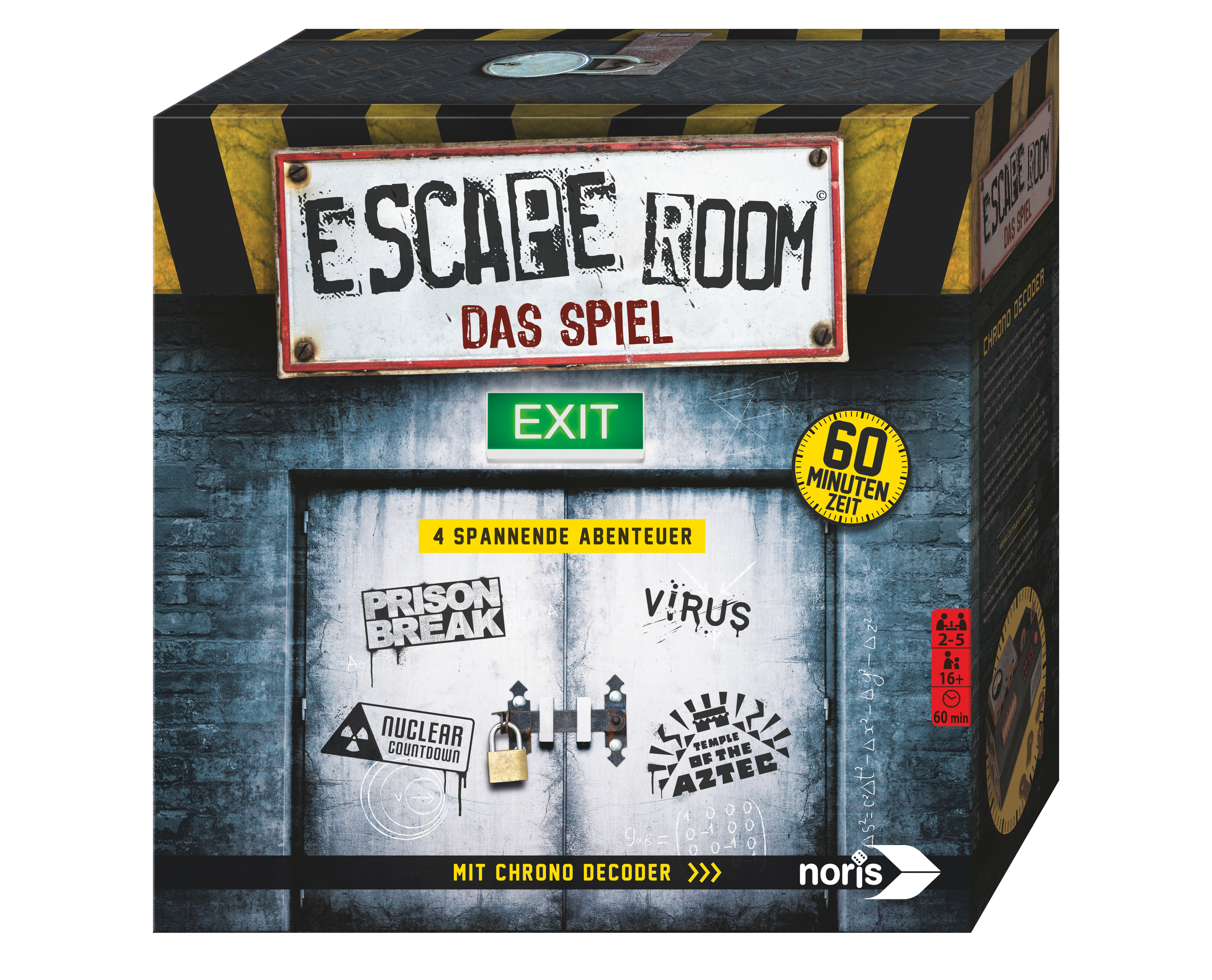 NORIS Escape Room Das Spiel Gesellschaftsspiel Mehrfarbig