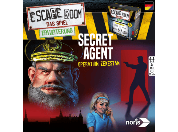 Noris Escape Room Secret Agent Gesellschaftsspiel Kaufen
