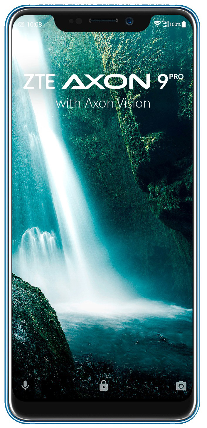 ZTE AXON 9 PRO 128 GB Blau Dual SIM